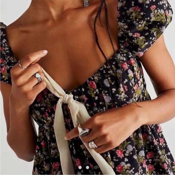 Free People Gaia Printed Tunic Small - Picture 3 of 8